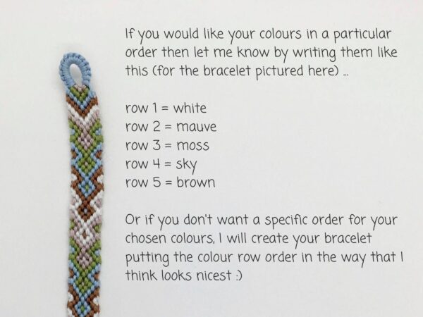 Custom Friendship Bracelet, Arrowhead Macrame Bracelet, Choose your own colour, Braided Woven Knotted Cotton Customisable Wrist Band - Image 6