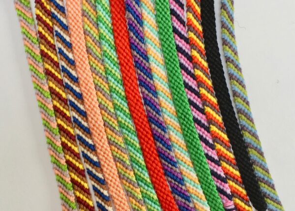 Custom Anklet, Woven String Ankle Bracelet, Friendship Ankle Band, Choose your own Colour, Simple Beachy Surfer Style Braided Cotton - Image 3