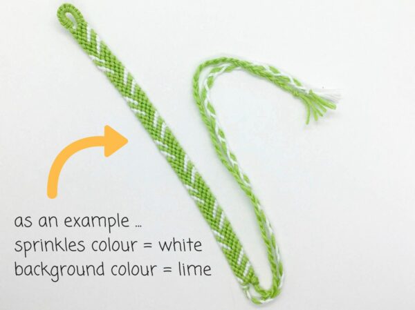 Custom Friendship Bracelet, Vegan Customisable 2 Colour Macrame Wristband, Woven Personalised Bracelet in House Colours or Custom Team Gifts - Image 4