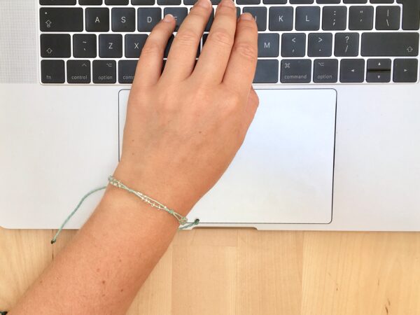 Seed Bead Bracelet, Minimalist Dainty Jewellery, Silver Mirror Seedbeads with Personalised Colour Waterproof Cord , Girls Gifts Bridesmaid - Image 8