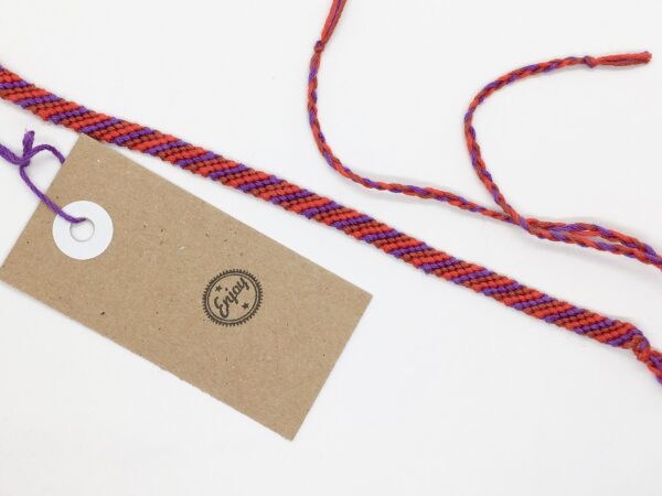 Custom Anklet, Woven String Ankle Bracelet, Friendship Ankle Band, Choose your own Colour, Simple Beachy Surfer Style Braided Cotton - Image 6