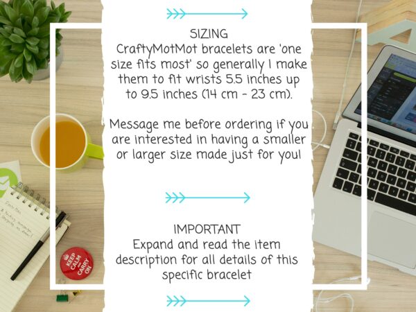 Custom Beaded Bracelet, Seed Bead Customisable Cord Colours in Waterproof Vegan Strong String, Stacking Bracelets, Girlfriend Gifts for Her - Image 8