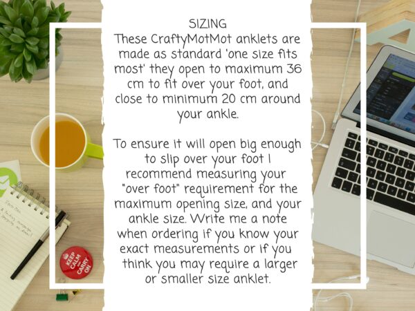 Coconut Anklet, Custom Colour Personalised Waterproof Cord Ankle Band or Bracelet, Vegan Waxed Cording, Surfer Style Beachy Vibes Gift - Image 5