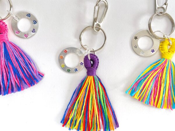 Custom Pride Keychain, Queer Lgbtq Keyring, Gay Lesbian NonBinary Asexual Bisexual Pansexual Bag Charm, LGBT Lanyard Accessory